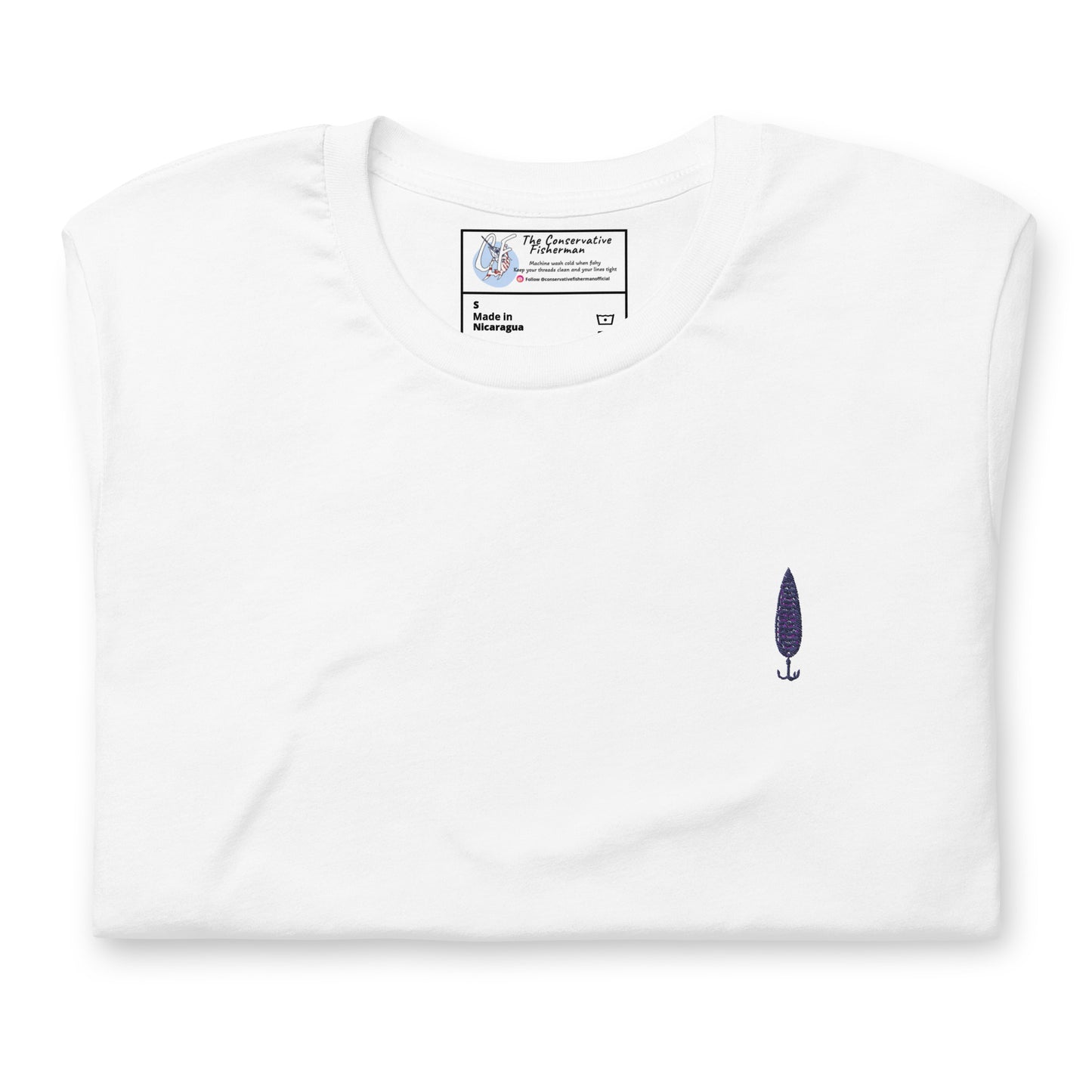 'Fishing Spoon' Premium Embroidered Shirt