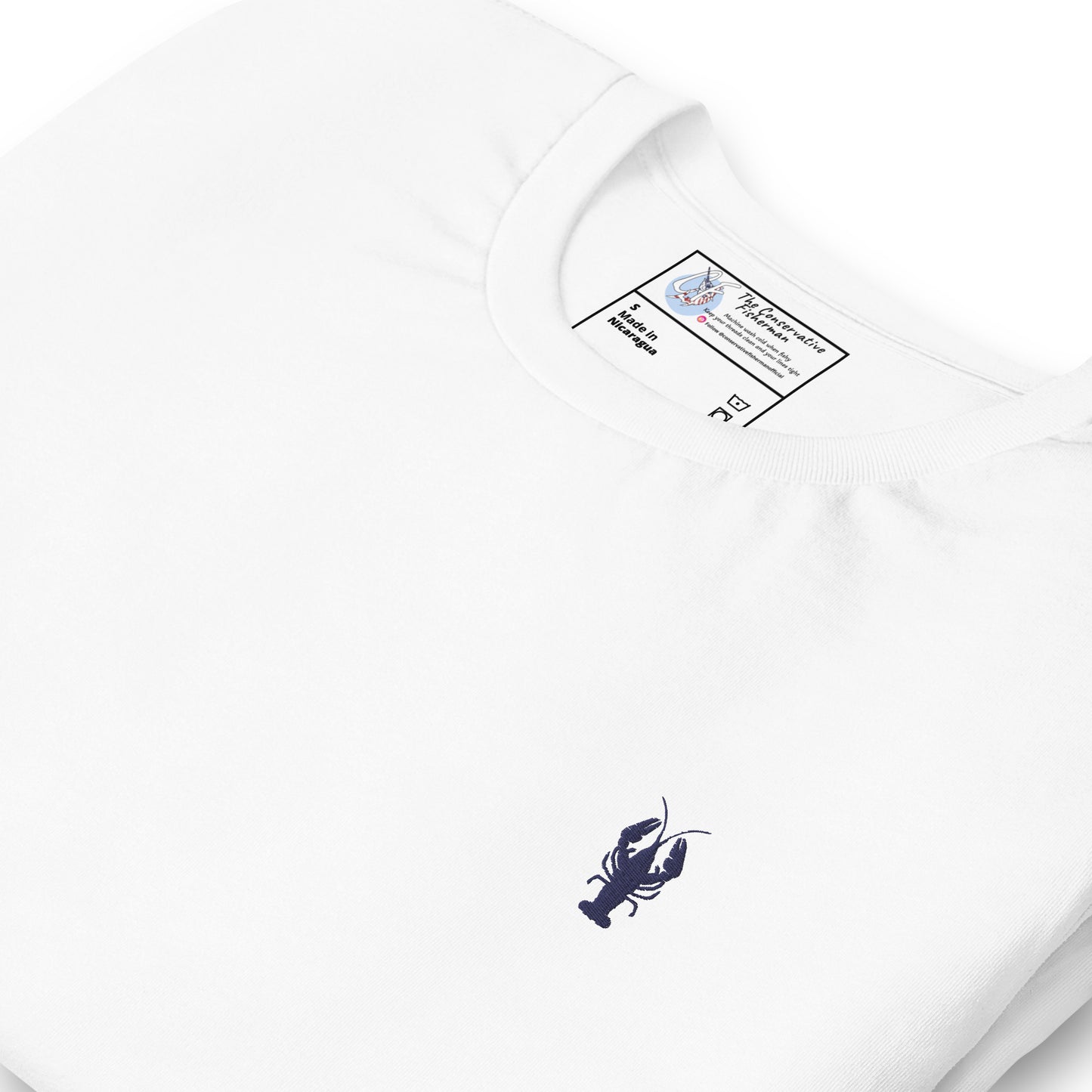 'Lobster Fisherman' Premium Embroidered Shirt