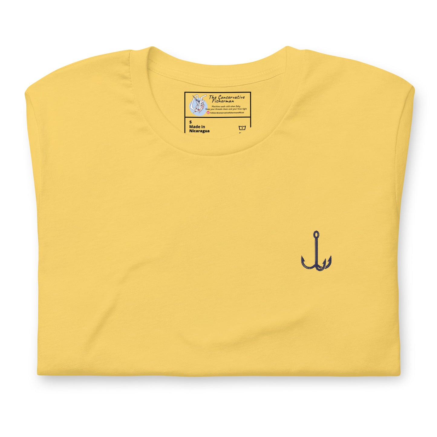 'Treble Hook' Premium Embroidered Shirt
