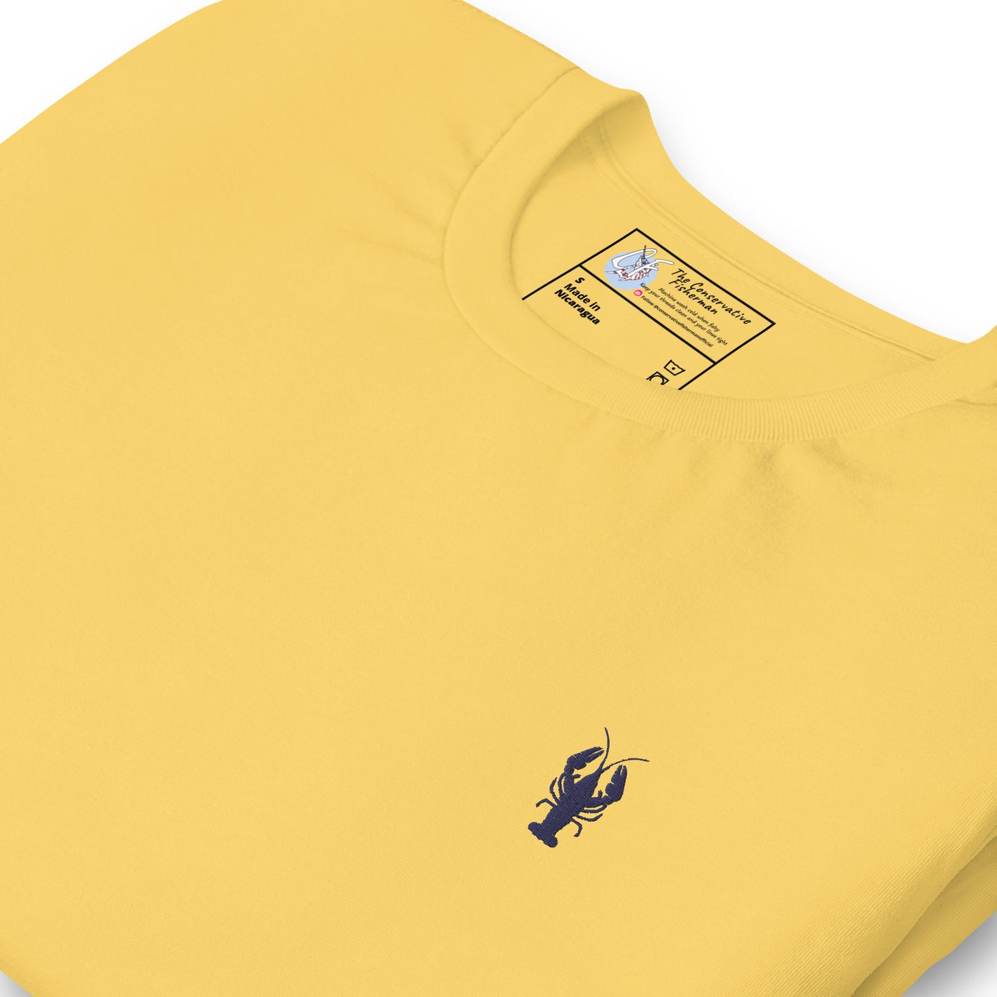 'Lobster Fisherman' Premium Embroidered Shirt