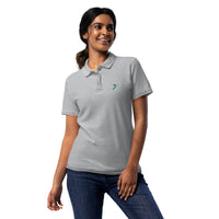 'Duck and Shotgun' Duck Hunter Women’s Polo Shirt