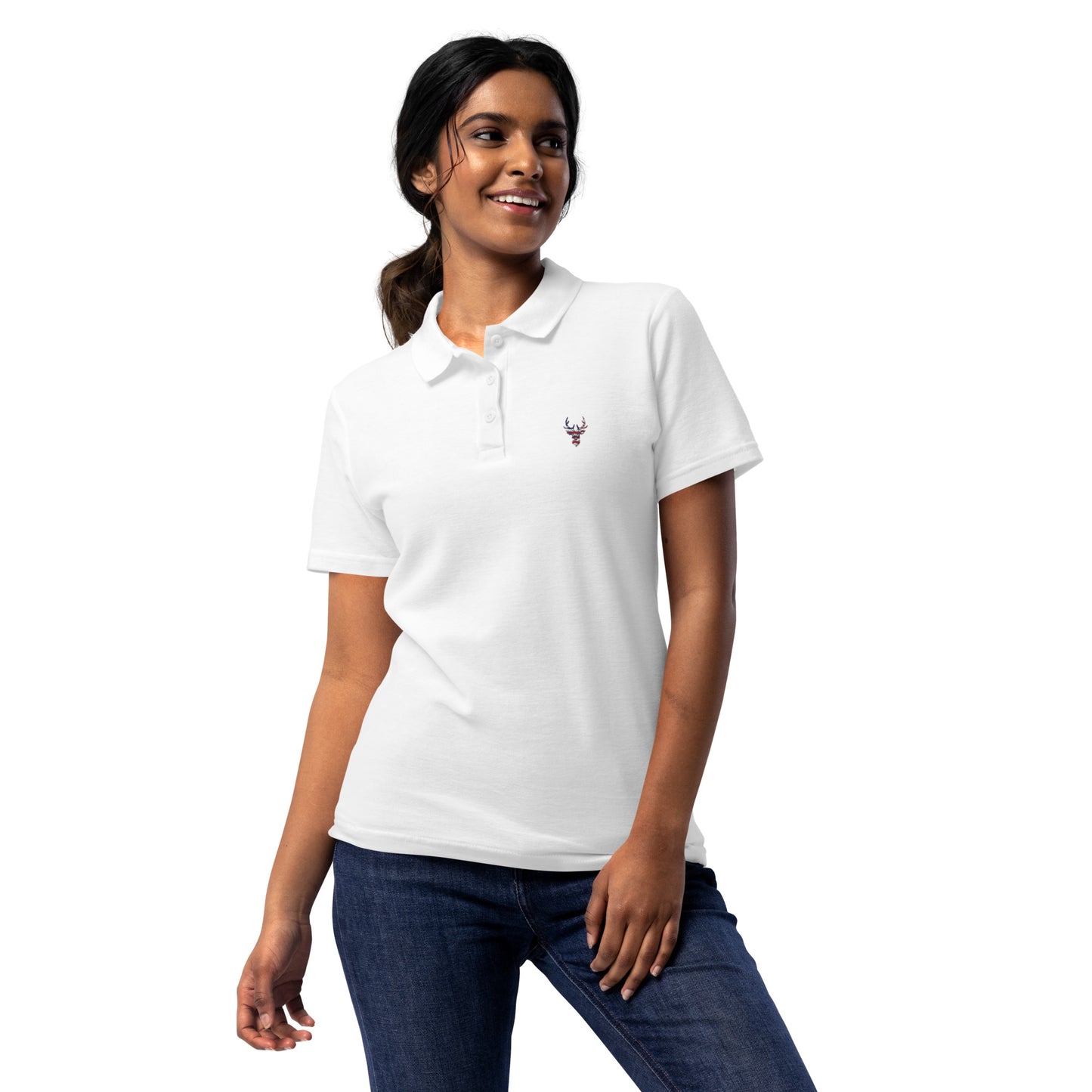 'American Buck' Women’s Polo Shirt