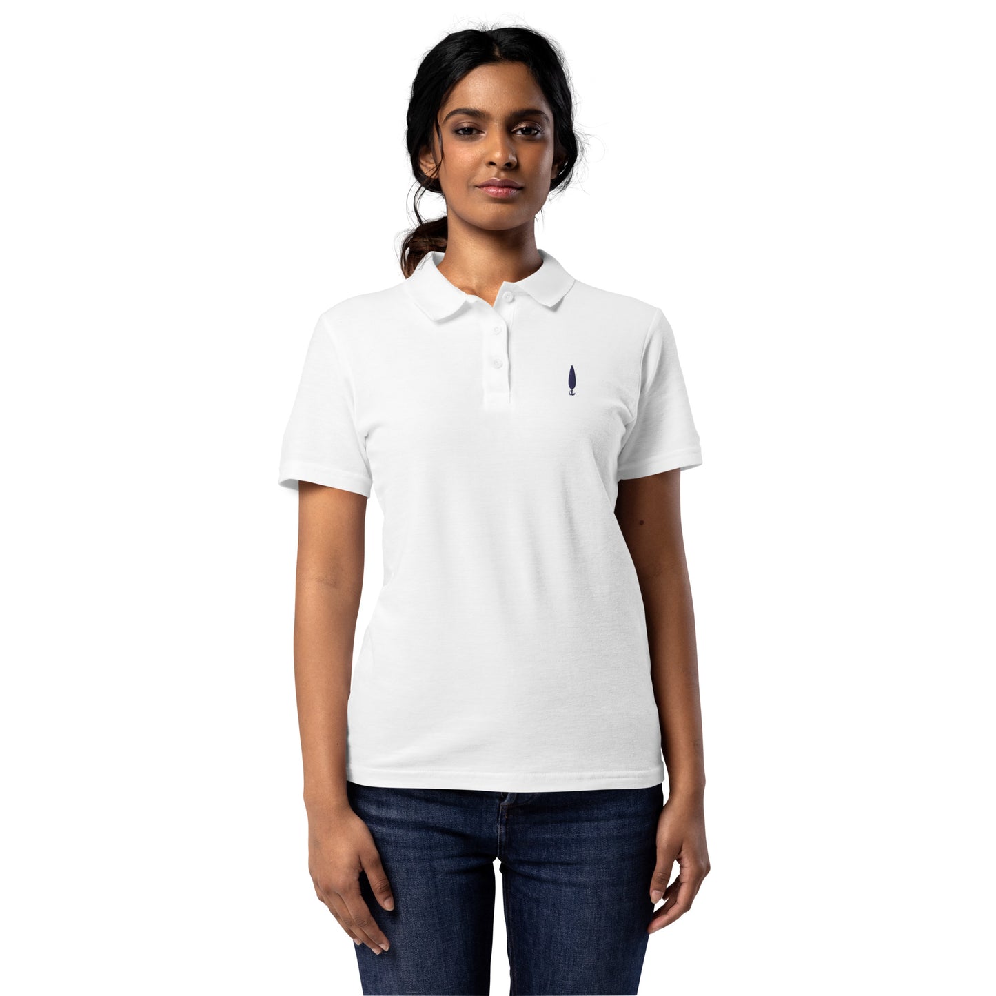 'Trout Spoon' Women’s Trout Fishing Polo Shirt