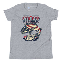 'United by Stripes' Youth Short Sleeve T-Shirt